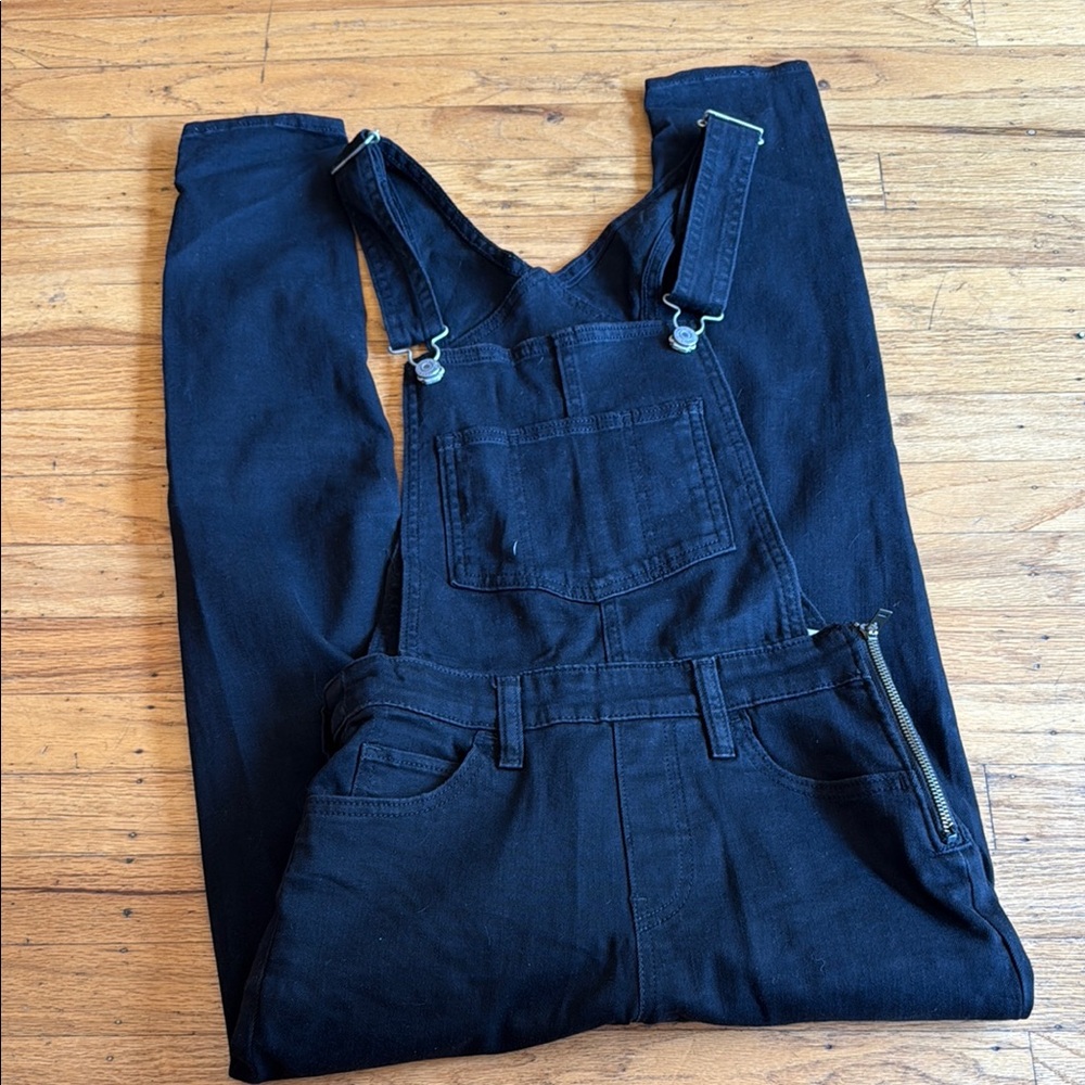 Levi's Midnight Black Overalls XS size 26